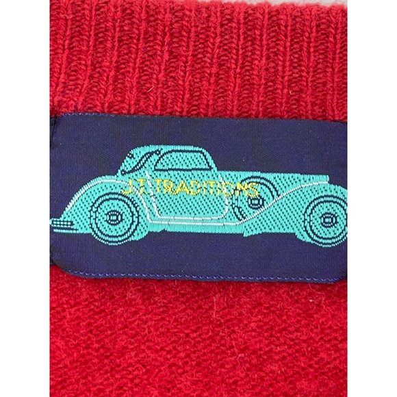 J T Traditions Men's 100% Lambs Wool V Neck Sweater Vest Golf Size 2X Big - Picture 6 of 13